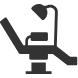 Dental Chair Icon.